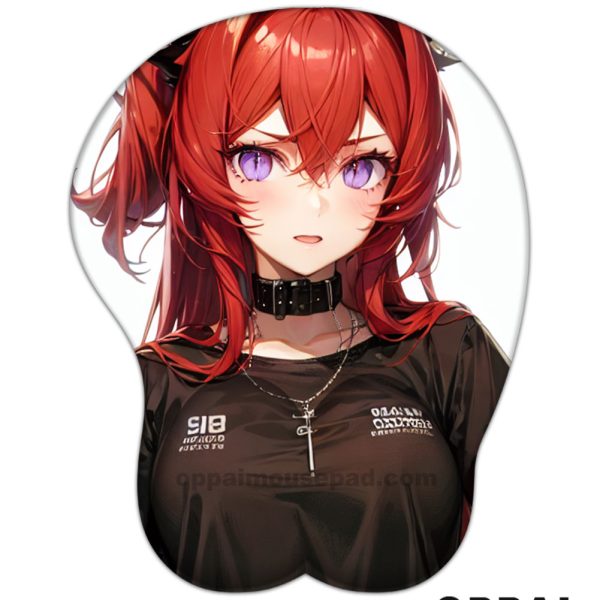 Arknights Surtr Boob Mouse Pad