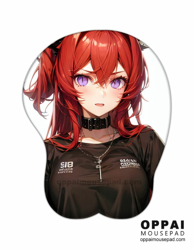 Arknights Surtr Boob Mouse Pad