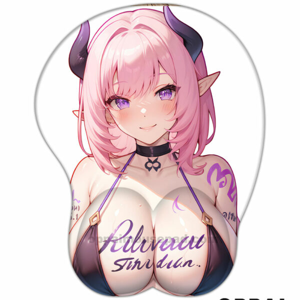 Elysia Honkai Impact 3rd Mouse Pad Boobs