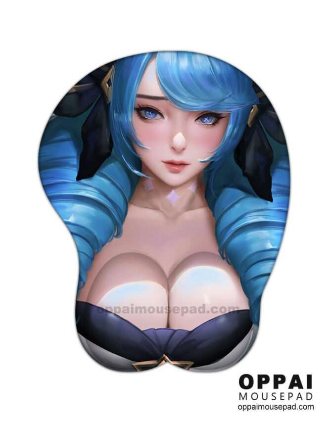 Gwen League Of Legends Boob Mouse Pad