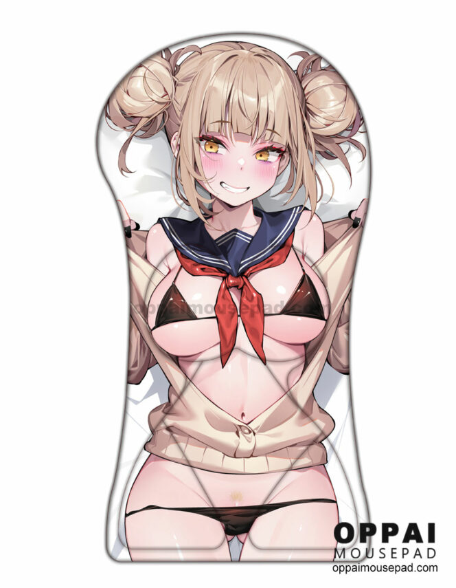 Himiko Toga Half Body My Hero Academia 3D Mouse Pad Giant Oppai Mousepad