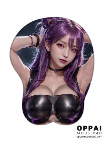 KDA Kaisa League of Legends Boob Mouse Pad