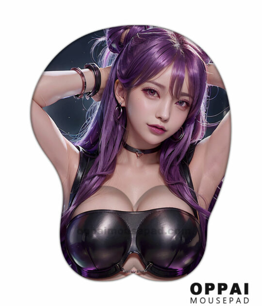 KDA Kaisa League of Legends Boob Mouse Pad