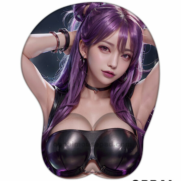 KDA Kaisa League of Legends Boob Mouse Pad