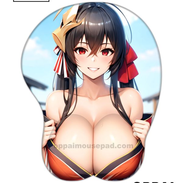 Taihou Azur Lane Big Boob Mouse Pad