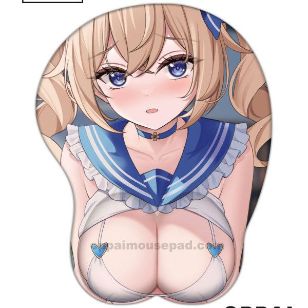 Barbara Genshin Impact Life Size Oppai Mousepad