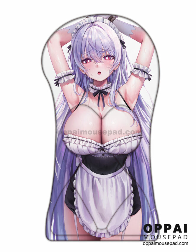 Mirae Half Body Closers 3D Mouse Pad Giant Oppai Mousepad