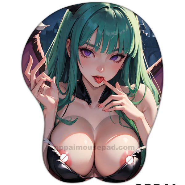 Morrigan Aensland Darkstalkers Titty Mousepad | Hentai Mouse Pad
