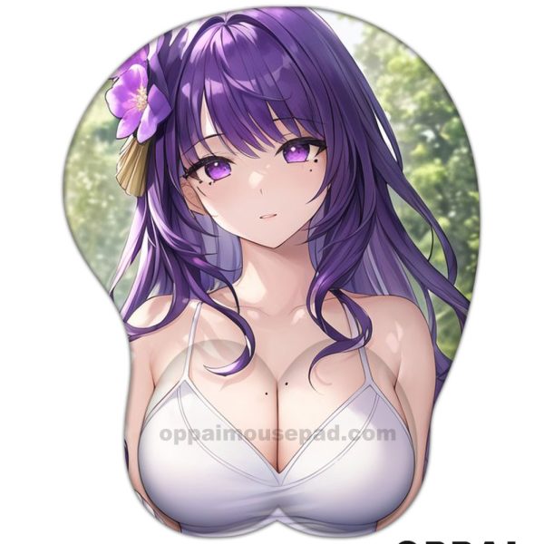 Raiden Shogun Genshin Impact Booba Mouse Pad