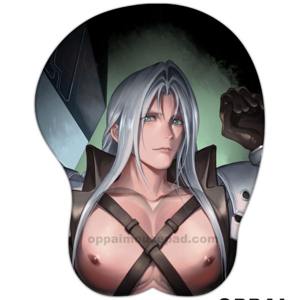Sephiroth Final Fantasy Male 3D Mouse Pad | Titty Mousepad