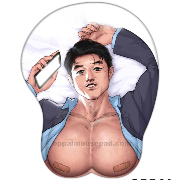 Yagoo Hololive Oppai Mousepad | Male 3D Mouse Pad