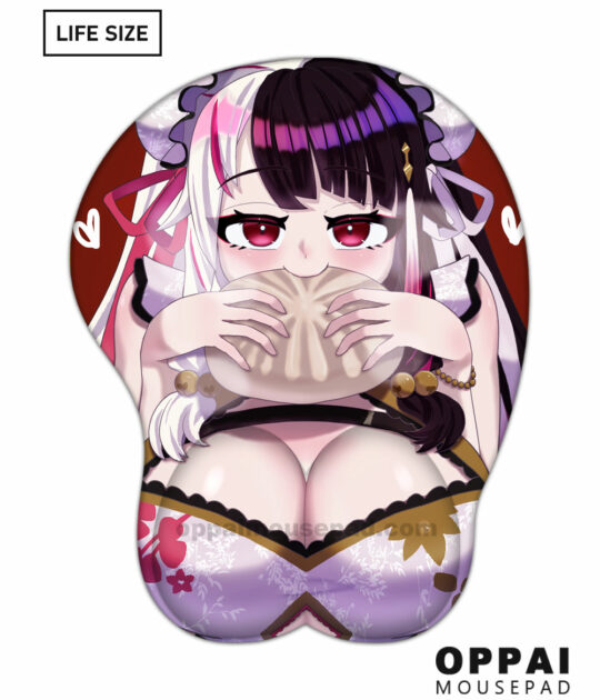 Yorumi Rena VTuber Big Boob Mouse Pad