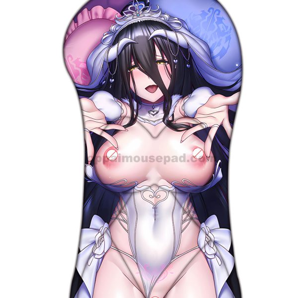 Albedo Overlord Full Nude Life Size Mouse Pad