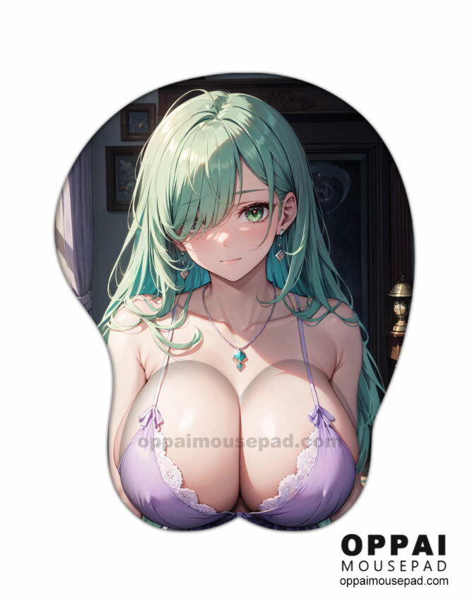 Beautiful Girl Anime Boob Mouse Pad