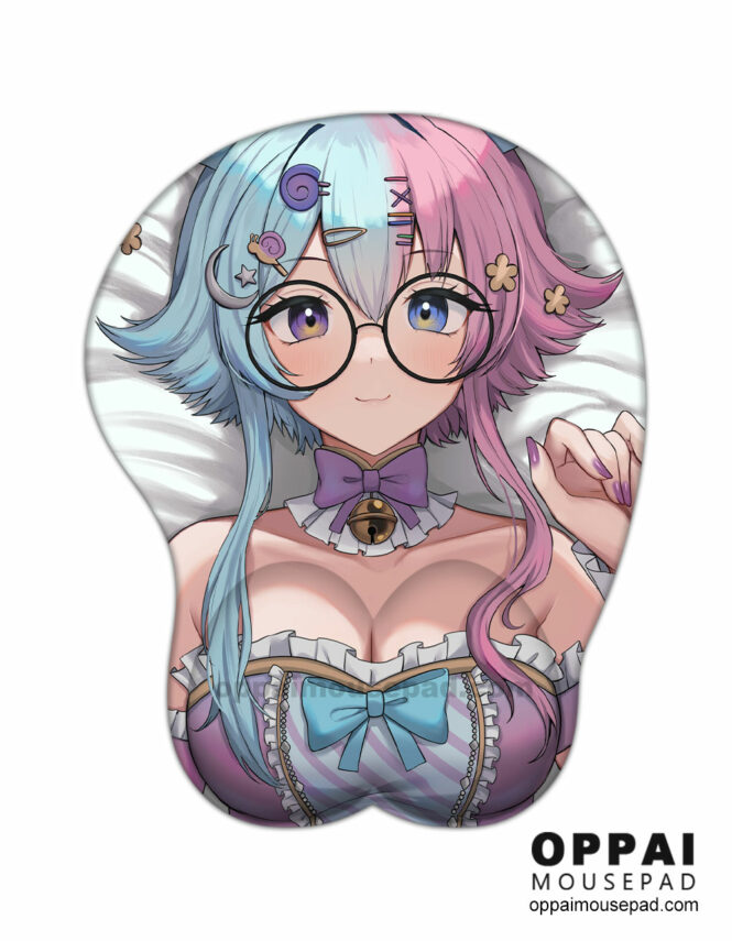 Belle Sprout Vtuber Boob Mouse Pad 1