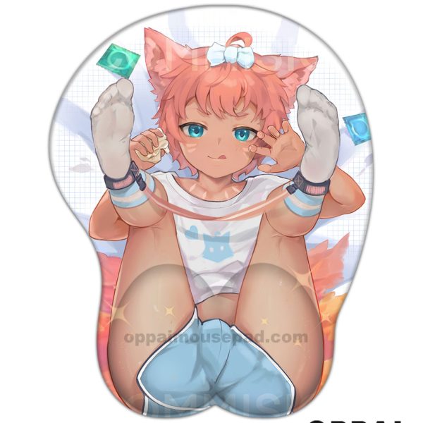 Fox Boy Anime Butt Mousepad