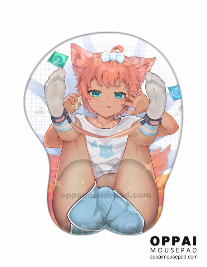 Fox Boy Anime Butt Mousepad
