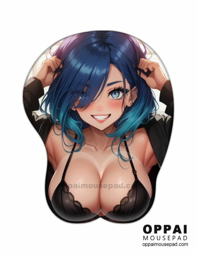 Ichigo Darling in the Franxx Anime Boob Mouse Pad