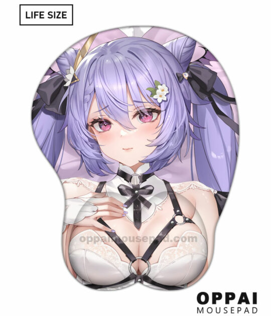 Keqing Genshin Impact Life Size Oppai Mousepad