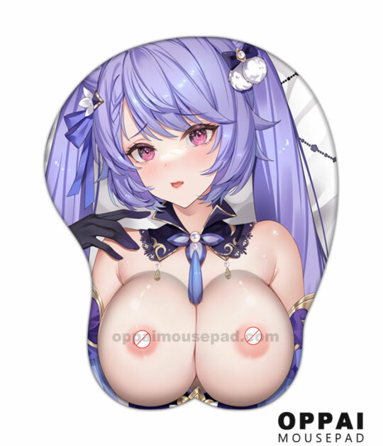 Keqing Titty Mousepad | Genshin Impact Hentai Mouse Pad