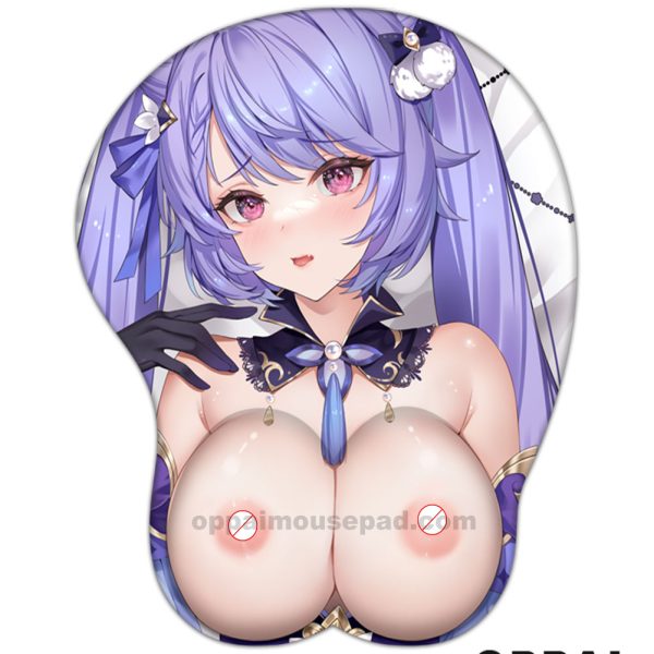 Keqing Titty Mousepad | Genshin Impact Hentai Mouse Pad