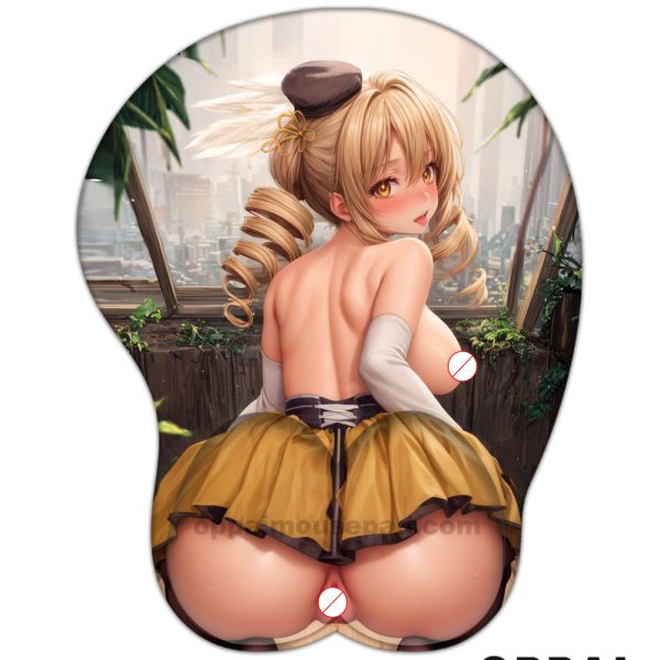 Mami Tomoe Anime Butt Mousepad | Puella Magi Madoka Magica Hentai Mouse Pad