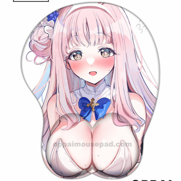 Misono Mika Giant Oppai Mousepad | Blue Archive Mouse Pad With Boobs