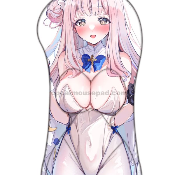 Misono Mika Half Body Blue Archive Oppai Mousepad | Life Sized Oppai Mousepad
