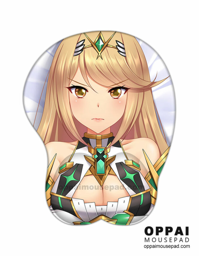 Mythra Xenoblade 2 Oppai Mousepad