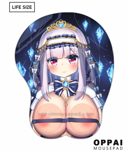 Princess of Glass and Retinue of Mirrors Life Sized Oppai Mousepad