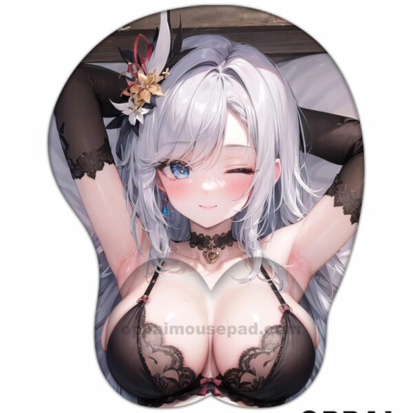 Shenhe Genshin Impact Boob Mouse Pads
