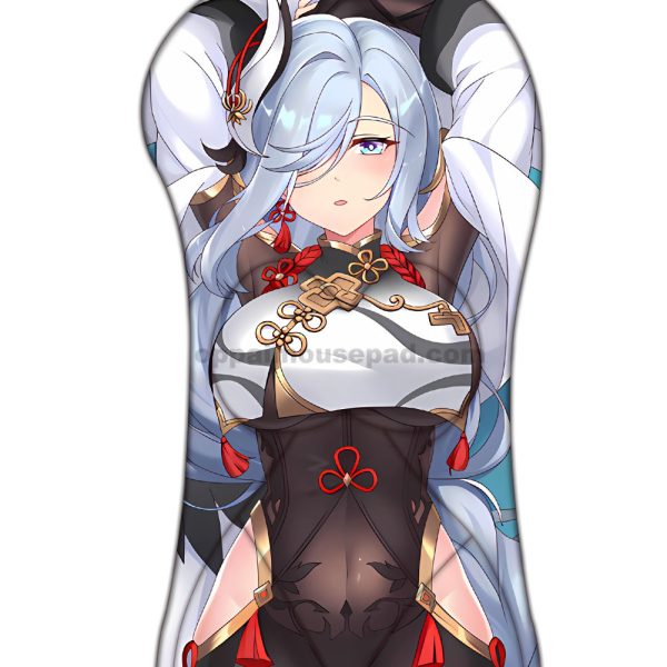 Shenhe Genshin Impact Full Life Size Mouse Pad