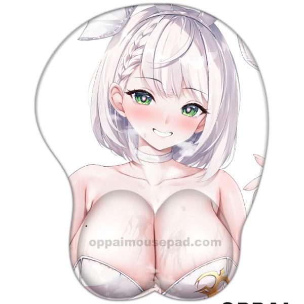 Shirogane Noel Hololive Oppai Mousepad