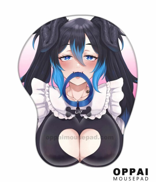 SuccuPupLily VTuber Boobs Mouse Pad
