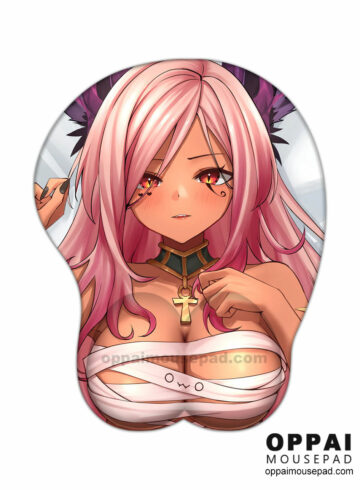 Trickywi VTuber Oppai Mousepad