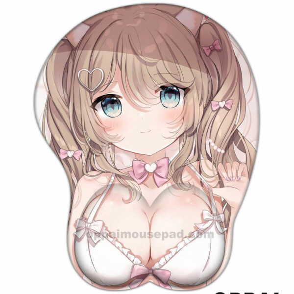 Cute Girl Anime Boob Mouse Pad