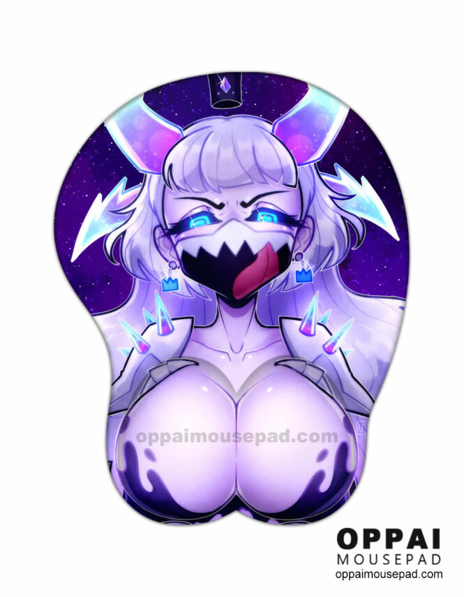 Cyberpunk Girl 3D Anime Mouse Pad