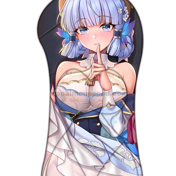 Kamisato Ayaka Half Body Genshin Impact 3D Mouse Pad | Life Sized Oppai Mousepad