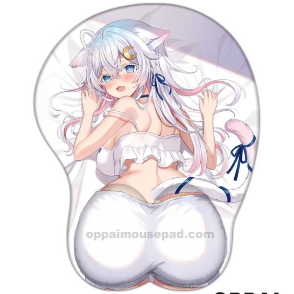Nekono Yukino Virtual YouTuber Butt Mousepad