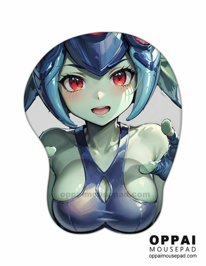 Ranamon Digimon Oppai Mousepad