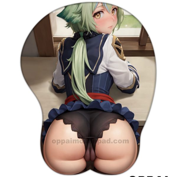 Sucrose Genshin Impact Butt Mousepad