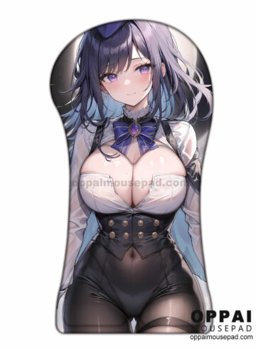 Clorinde Half Body Genshin 3D Mouse Pad | Life Size Oppai Mousepad