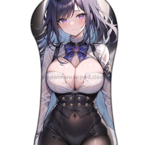 Clorinde Half Body Genshin 3D Mouse Pad | Life Size Oppai Mousepad