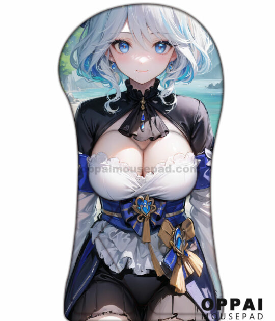 Furina Half Body Genshin 3D Mouse Pad | Life Size Oppai Mousepad