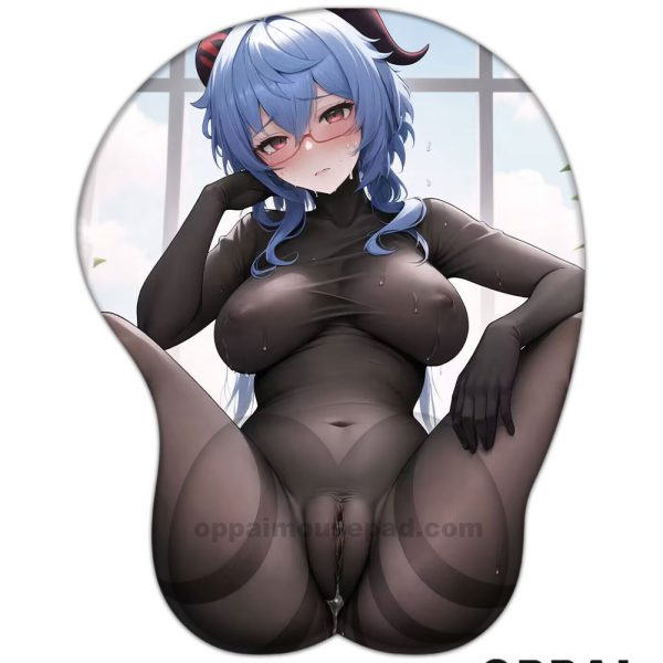 Ganyu Butt Mousepad Genshin 3D Mouse Pad