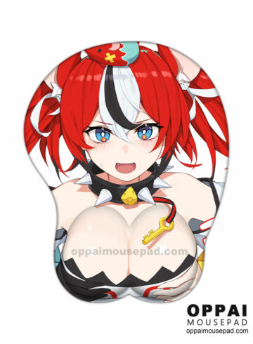 Hakos Baelz Hololive Boob Mouse Pad