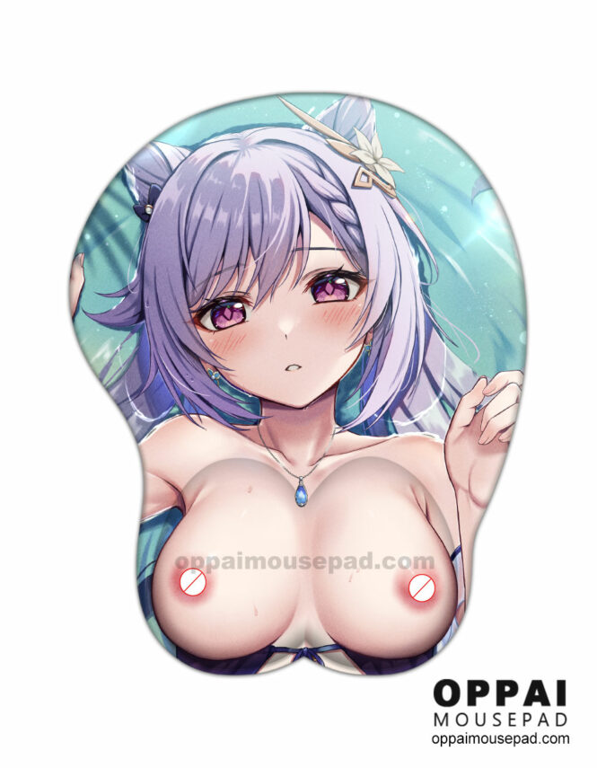 Keqing Genshin Impact Titty Mousepad