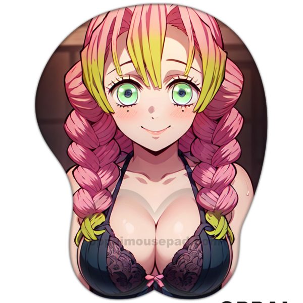 Mitsuri Kanroji Demon Slayer 3D Mouse Pad