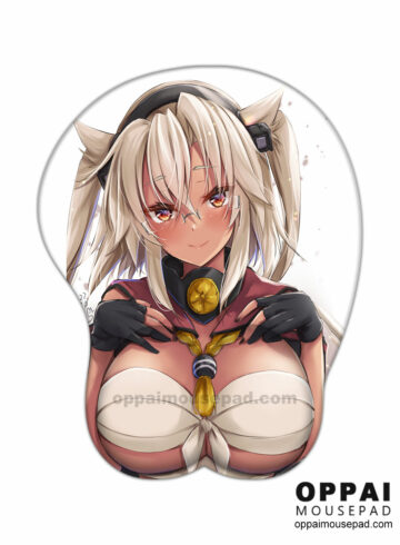 Musashi Kantai Collection Boobs Mouse Pad