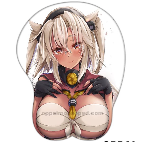 Musashi Kantai Collection Boobs Mouse Pad